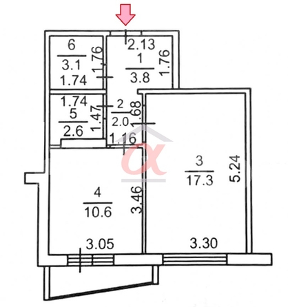 
  Продается 2-комн. квартира, 40 м², Строителей б-р, д. 59/2
. Фото 3.