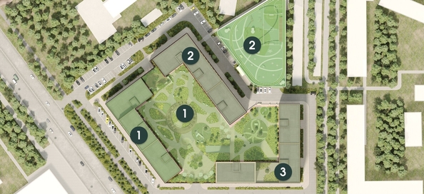 
  Продается 2-комн. квартира, 43.96 м², ЖК Клевер
. Фото 9.