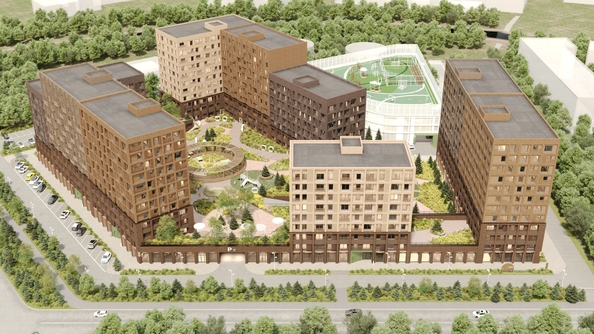 
  Продается 3-комн. квартира, 61.18 м², ЖК Клевер
. Фото 7.