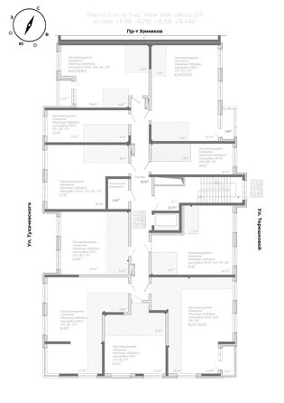 
  Продается 2-комн. квартира, 53.8 м², ЖК Уютный квартал, дом 2
. Фото 25.