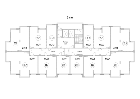 
  Продается 1-комн. квартира, 40.7 м², ЖК Новоильинка
. Фото 1.