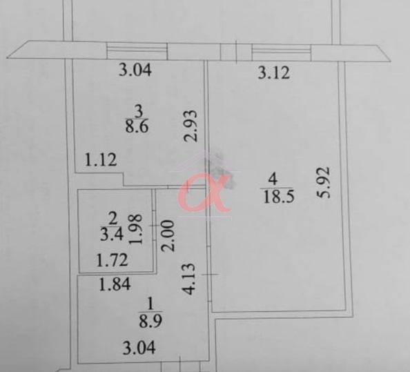 
  Продается 1-комн. квартира, 39.4 м², Авроры ул, д. 14
. Фото 10.
