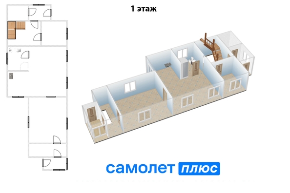 
  Продается коттедж, 202.1 м², поселок Металлплощадка
. Фото 18.