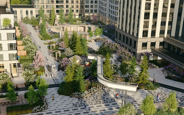 
  Продается студия 35.7 м², в ЖК Уютный квартал, дом 3. Фото 30.