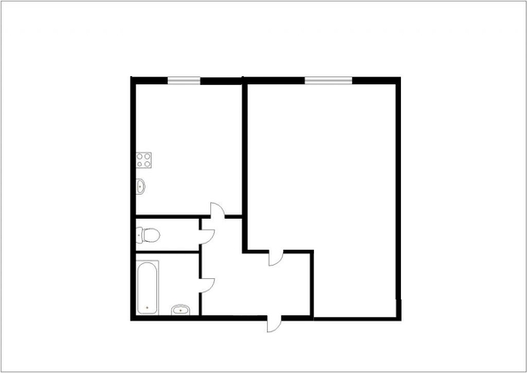 
  Продается 1-комн. квартира 41 м². Фото 13.