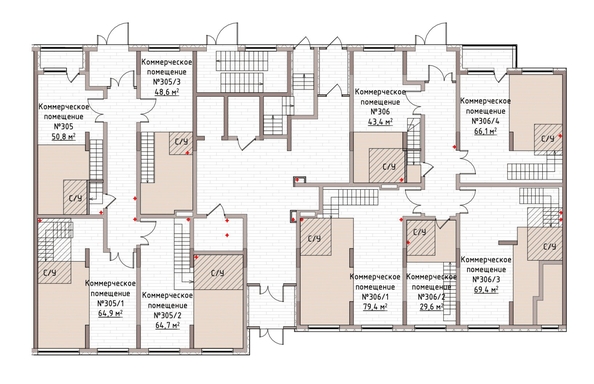
  Продается офис 34.7 м², в ЖК Уютный квартал, дом 2. Фото 1.