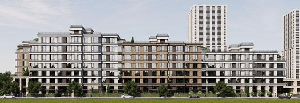 
  Продается студия 27.7 м², в ЖК Уютный квартал, дом 3. Фото 24.