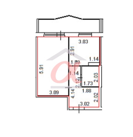 
  Продается 1-комн. квартира 38.8 м². Фото 40.