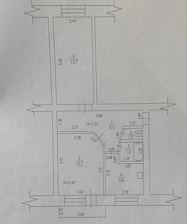 
  Продается 2-комн. квартира 43 м². Фото 21.