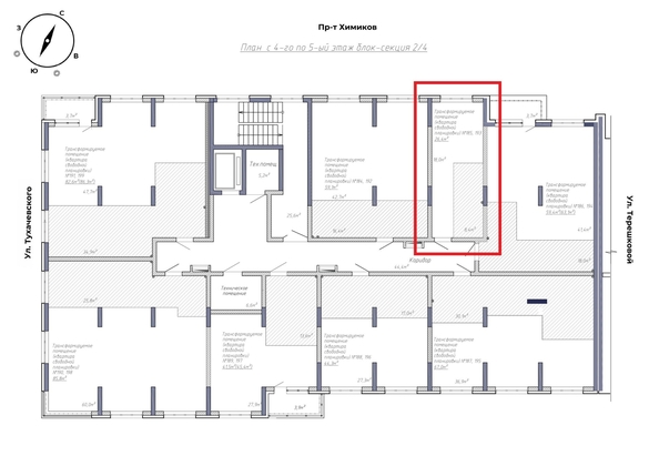 
  Продается студия 26.4 м², в ЖК Уютный квартал, дом 2. Фото 23.