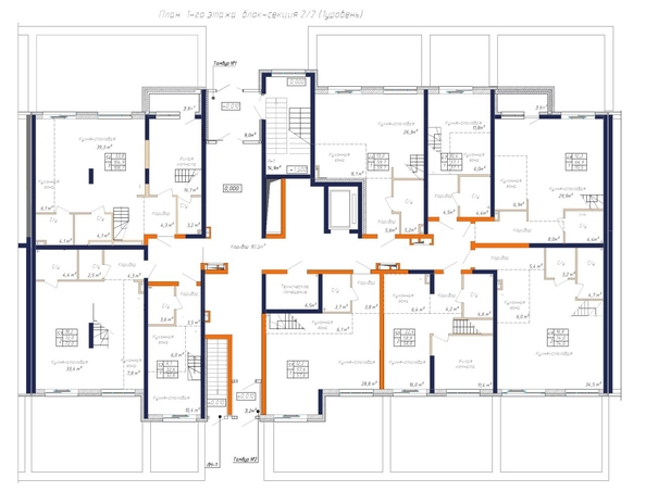
  Продается 2-комн. квартира 57.6 м², в ЖК Уютный квартал, дом 2. Фото 1.