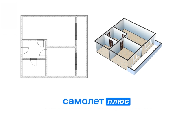 
  Продается 1-комн. квартира 36.3 м², в ЖК Кемерово-Сити, дом 36. Фото 2.