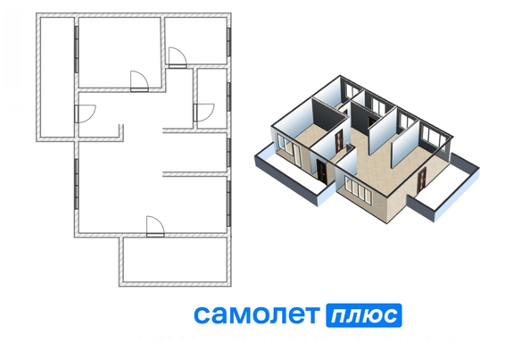 
  Продается коттедж 105.1 м². Фото 3.