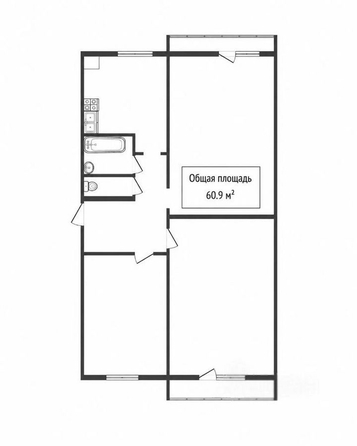 
  Продается 3-комн. квартира 61 м². Фото 28.