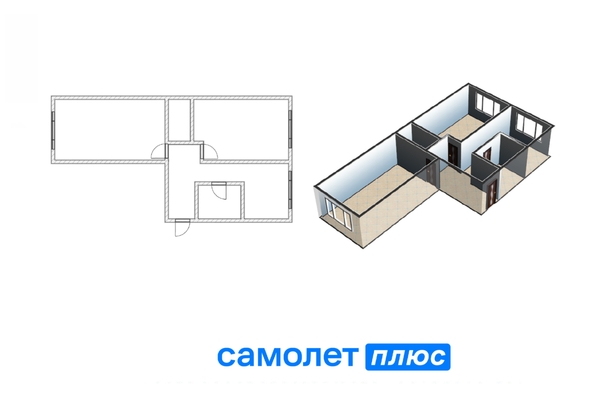 
  Продается 2-комн. квартира 47.1 м². Фото 17.
