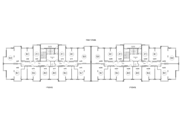 
  Продается студия 27.1 м², в ЖК Сити-парк, дом 10. Фото 1.