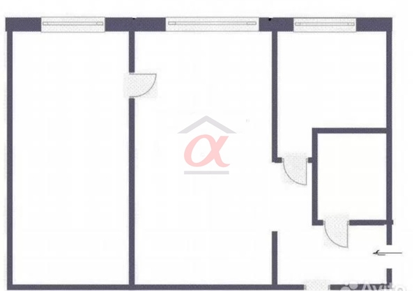 
  Продается 2-комн. квартира 46 м². Фото 7.