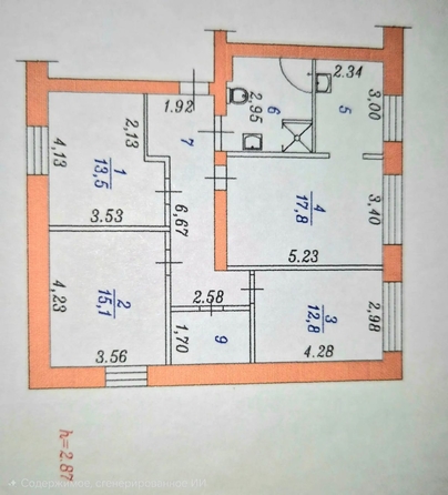
  Продается 4-комн. квартира 90.4 м². Фото 26.