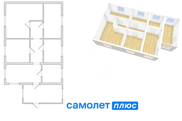 
  Продается дом 71.4 м². Фото 18.