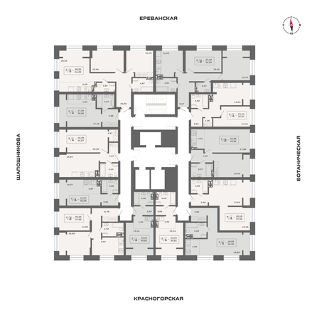 
  Продается студия 25.26 м², в ЖК Ньютон, корпус 1. Фото 1.