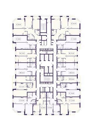 
   Продам 2-комнатную, 69.13 м², Астон. Шесть звёзд, 2

. Фото 1.