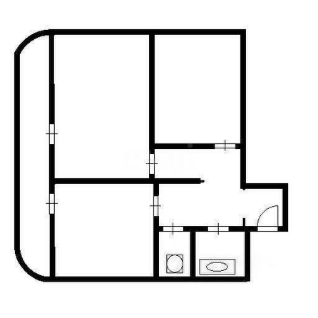 
  Сдам в аренду 2-комнатную квартиру, 40 м², Новосибирск

. Фото 19.