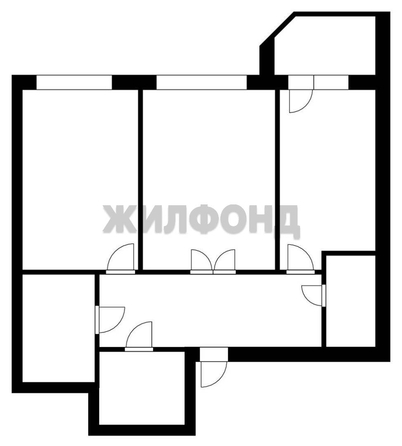 
   Продам 2-комнатную, 64.3 м², Каспийская (Приозёрный мкр.) ул, 1

. Фото 11.