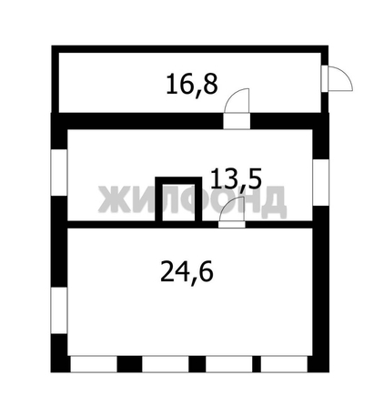 
  Продается дом, 54.9 м², поселок Красный Яр
. Фото 8.