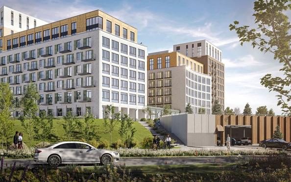 
   Продам 3-комнатную, 91.5 м², Зеленый город, дом 1

. Фото 2.