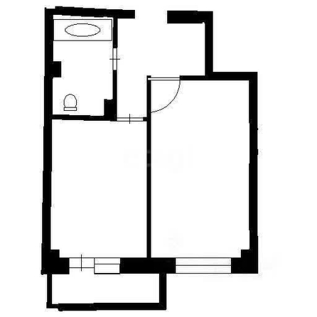 
  Сдам в аренду 1-комнатную квартиру, 38 м², Новосибирск

. Фото 10.