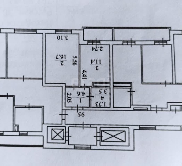 
  Сдается 1-комн. квартира, 36 м², Русская ул, д. 38
. Фото 9.