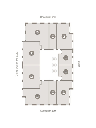 
  Продается 1-комн. квартира, 35.56 м², ЖК Европейский берег, дом 45
. Фото 1.