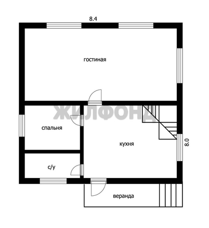 
  Продается дом, 120 м², деревня Буньково
. Фото 15.