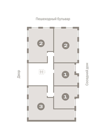 
  Продается 1-комн. квартира, 45.65 м², ЖК Пшеница, дом 2.1
. Фото 1.