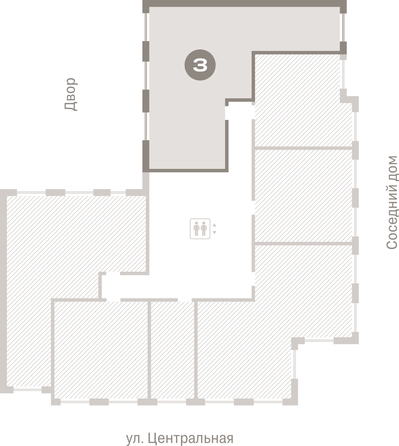 
  Продается 3-комн. квартира 121.66 м², в ЖК Пшеница, дом 2.1. Фото 2.