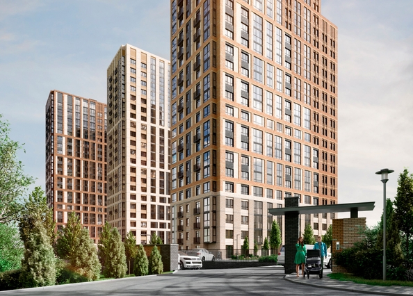 
  Продается 1-комн. квартира, 38.9 м², ЖК Расцветай на Кропоткина, дом 1
. Фото 1.