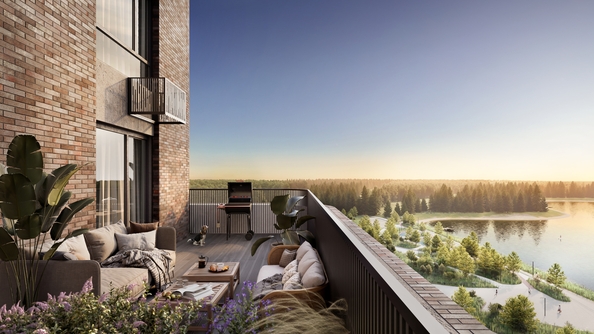 
  Продается 1-комн. квартира, 32.67 м², ЖК Страна.Береговая
. Фото 6.