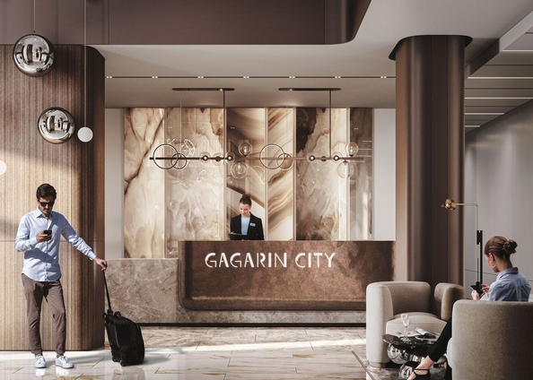
  Продается 1-комнатный апартамент, 28.81 м², АО GAGARIN CITY (Гагарин Сити)
. Фото 8.