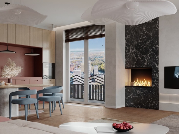 
  Продается 2-комн. квартира, 66.58 м², ЖК Марсель-2, дом 2 секция 3,4
. Фото 2.