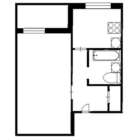 
  Сдается 2-комн. квартира, 30 м², Связистов ул, д. 5
. Фото 1.
