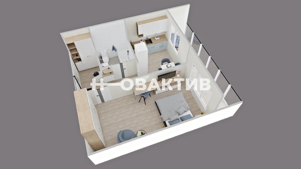 
  Продается 1-комн. квартира, 35 м², Междуреченская ул, д. 7/1
. Фото 2.