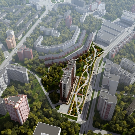 
  Продается 2-комн. квартира, 85.1 м², ЖК Тайм Сквер
. Фото 5.