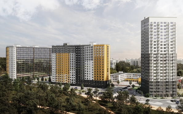 
  Продается 2-комн. квартира, 60.08 м², ЖК Семейный квартал, дом 3
. Фото 3.