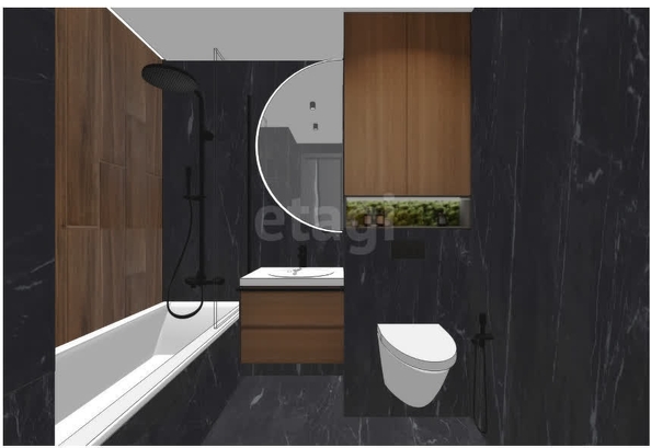 
  Продается 2-комн. квартира, 53.7 м², ЖК Азимут, дом 4
. Фото 23.