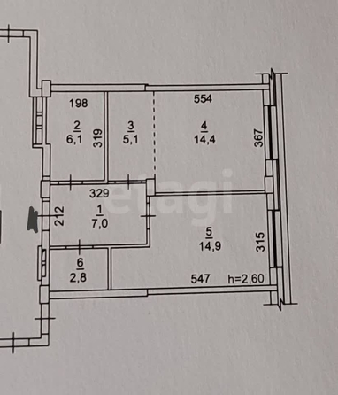 
  Продается 2-комн. квартира, 50.3 м², ЖК Red Fox (Ред Фокс) , дом 4
. Фото 1.