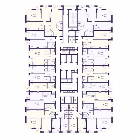 
  Продается 2-комн. квартира, 46.48 м², ЖК Астон. Шесть звёзд, 1
. Фото 1.