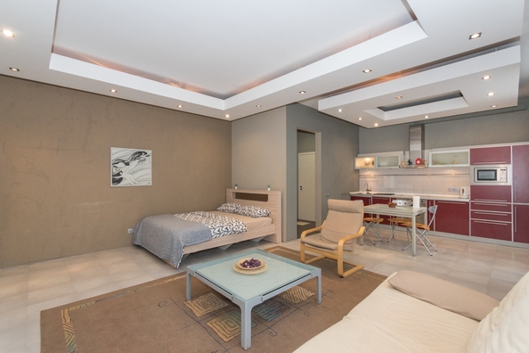 
  Сдается посуточно 1-комн. квартира, 40 м², Семьи Шамшиных ул, д. 4
. Фото 8.