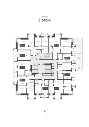 
  Продается 3-комн. квартира, 75.9 м², ЖК CITY TOWERS (Сити Тауэрс)
. Фото 37.