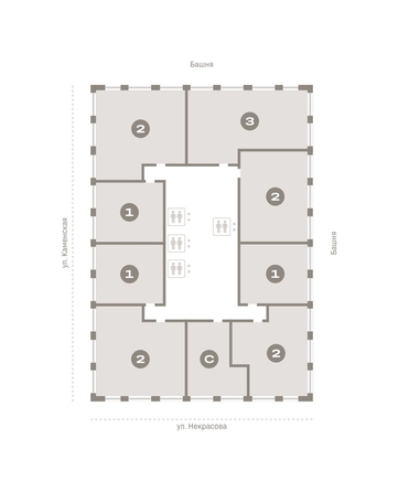 
  Продается 1-комн. квартира, 45.07 м², ЖК Мылзавод, дом 9
. Фото 1.