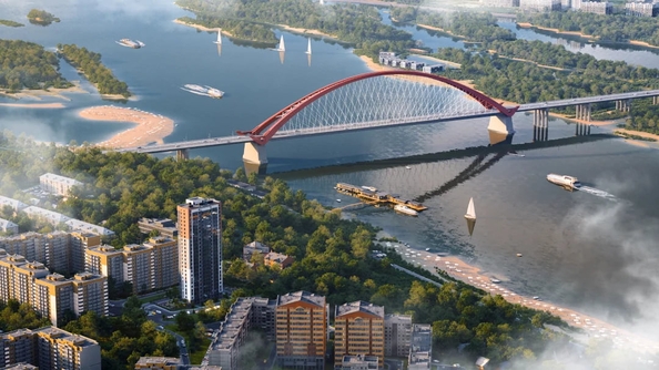 
  Продается 2-комн. квартира, 53.73 м², ЖК Расцветай на Бугринской роще
. Фото 1.